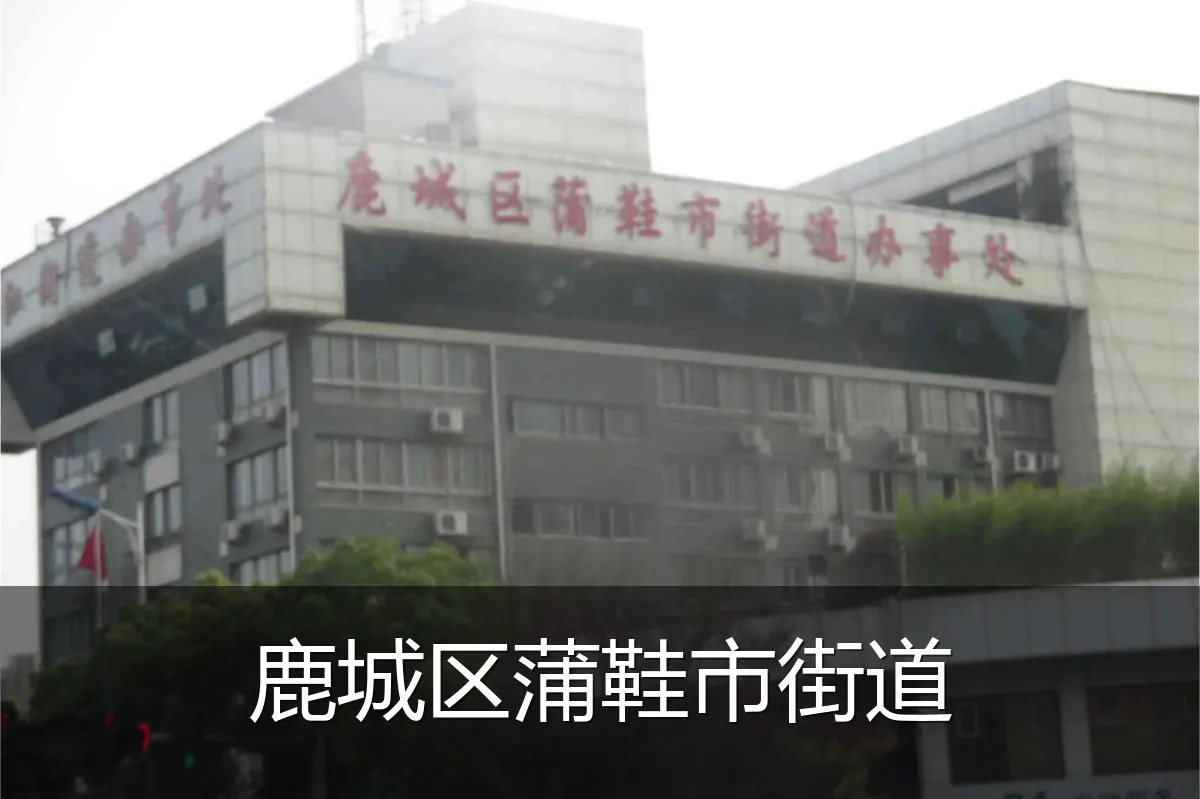 鹿城区蒲鞋市街道
